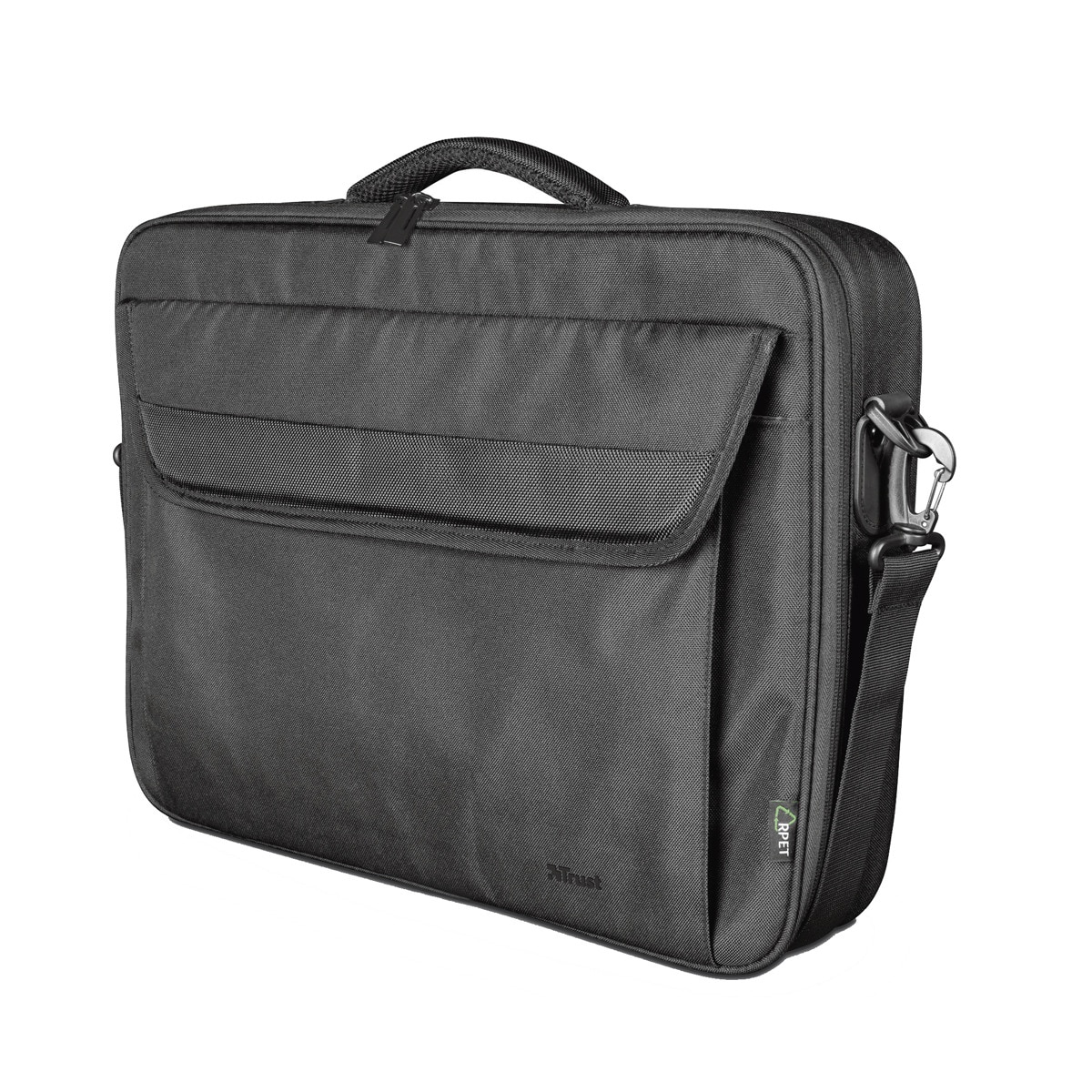 Maletín negro Trust Atlanta ECO para portátiles hasta 15,6" Negro-1