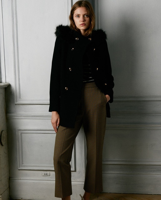Pantalón de mujer pata gallo · Sfera · El Corte Inglés