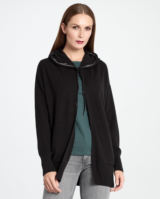 Chaqueta de punto de mujer con capucha y bolsillos · Calvin Klein · El  Corte Inglés