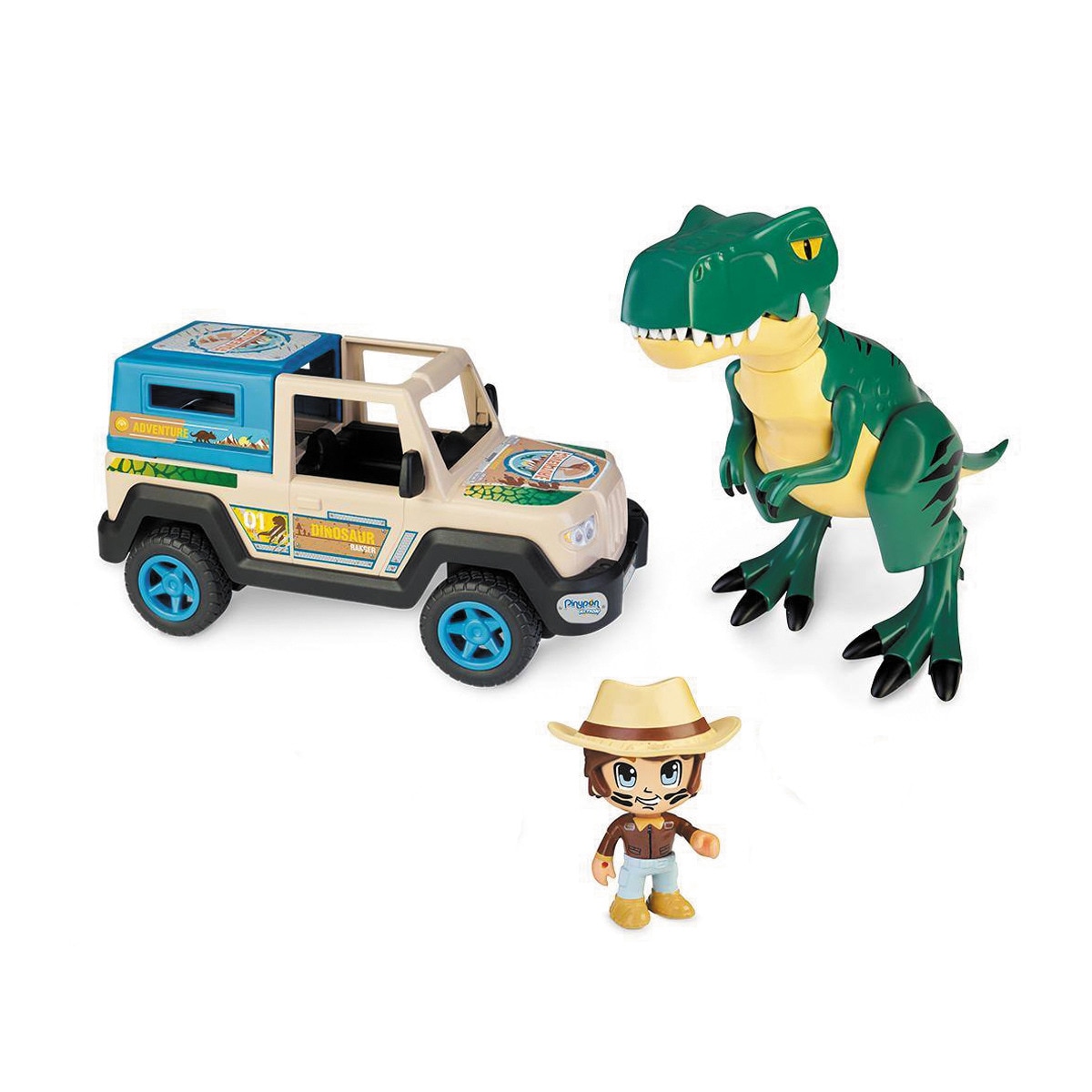 Pinypon Action - . Wild. Pick-Up Con Dino