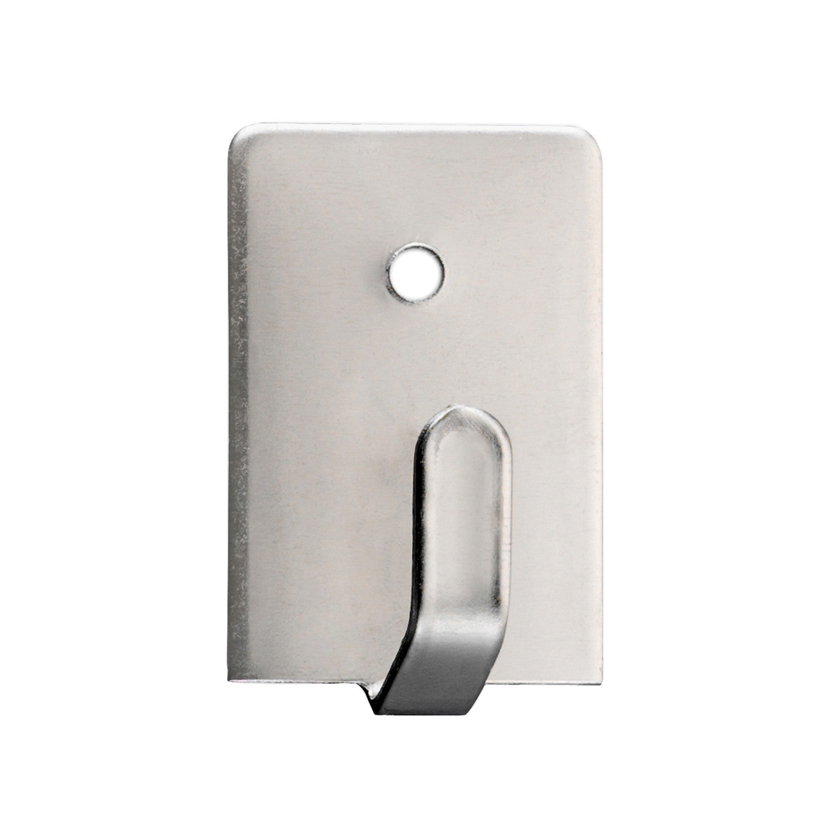 Colgador Adhesivo Acero Inox Mini - 4 Uds Acero-1