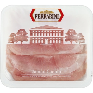 jamón cocido italiano en lonchas sin gluten sin lactosa envase 120 g - Ferrarini