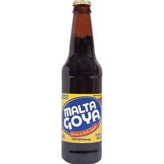 bebida de malta líquida CON GAS botella 35,50 cl - Goya
