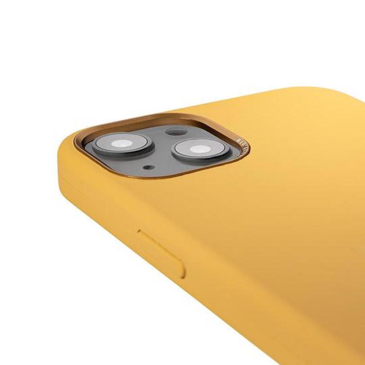 Capa em Silicone Decoded com MagSafe para iPhone 13 Pro -Amarelo 3