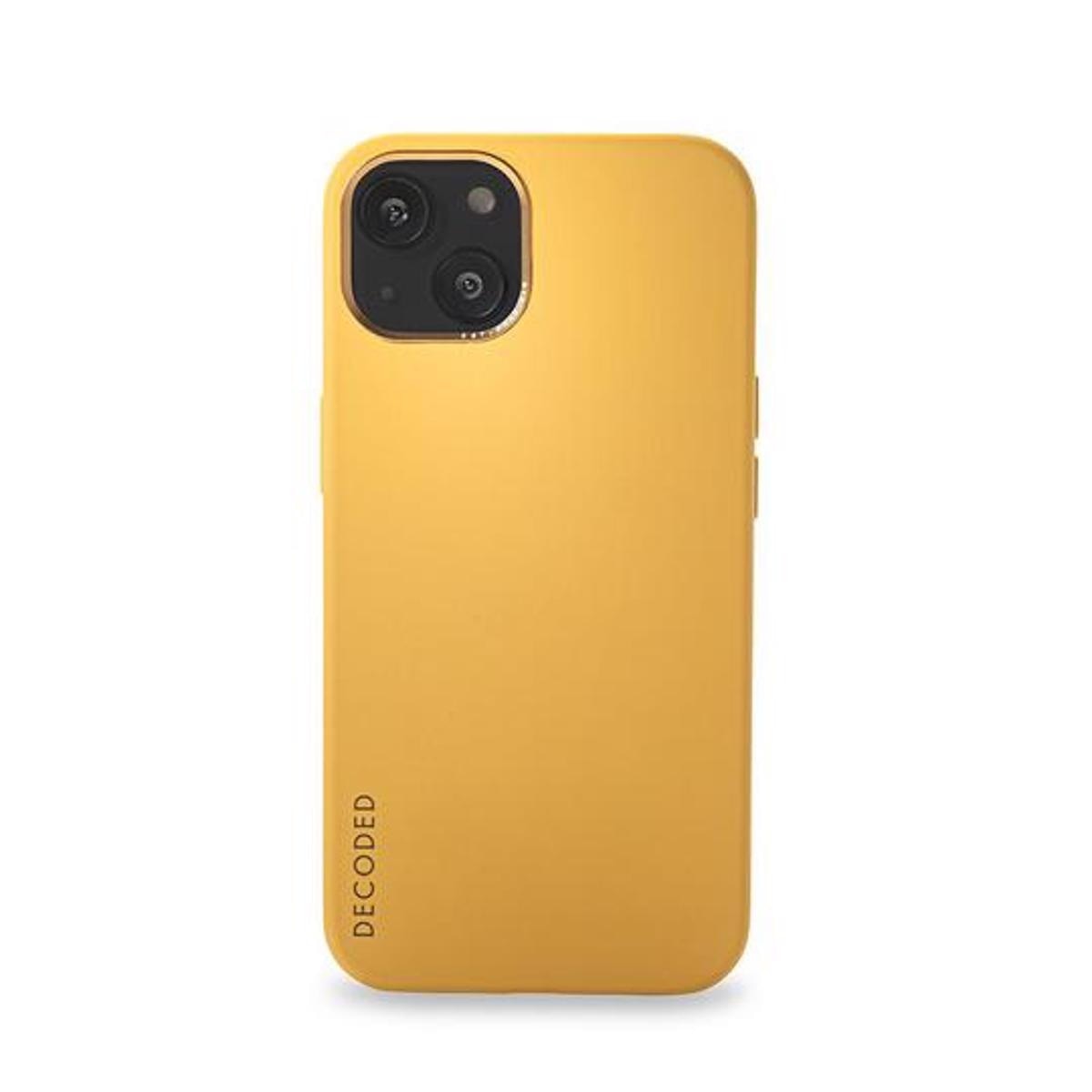 Capa em Silicone Decoded com MagSafe para iPhone 13 Pro -Amarelo 1