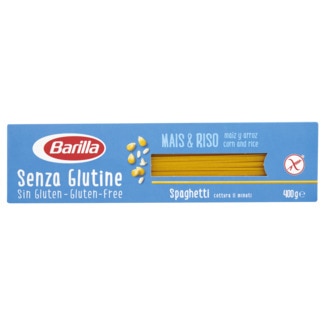 Massa Spaghetti nº5 sem Glúten embalagem 400 g - Barilla
