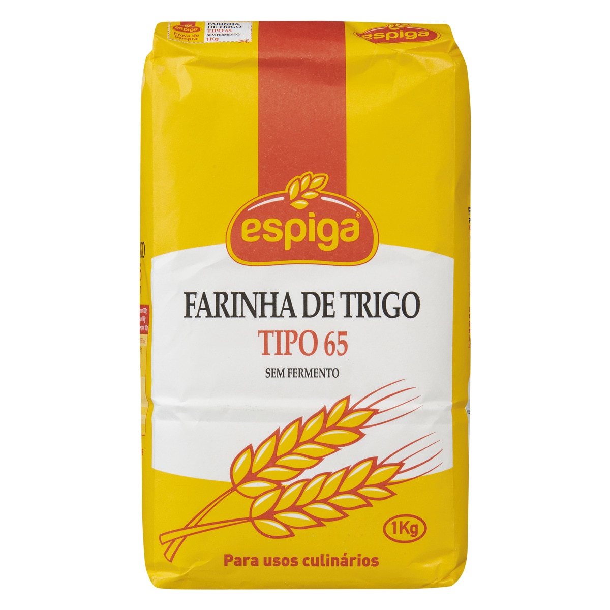Farinha de Trigo sem Fermento Tipo 65 embalagem 1 kg
