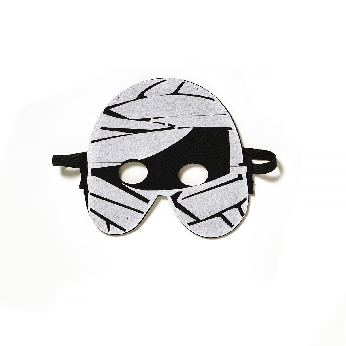 Máscara infantil de fieltro momia Feliz Halloween El Corte Inglés · El