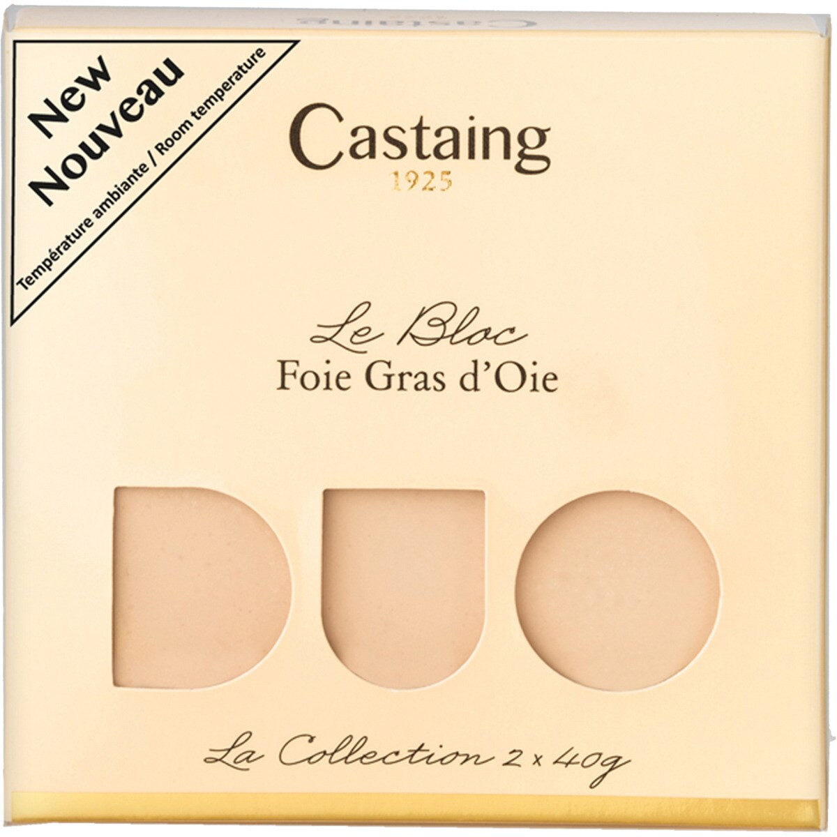 foie de oca estuche 2 unidades 40 g