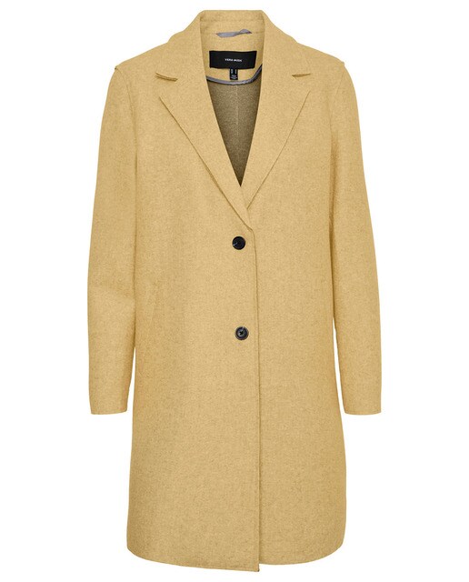 Abrigo de paño de mujer manga larga · Vero Moda · El Corte Inglés