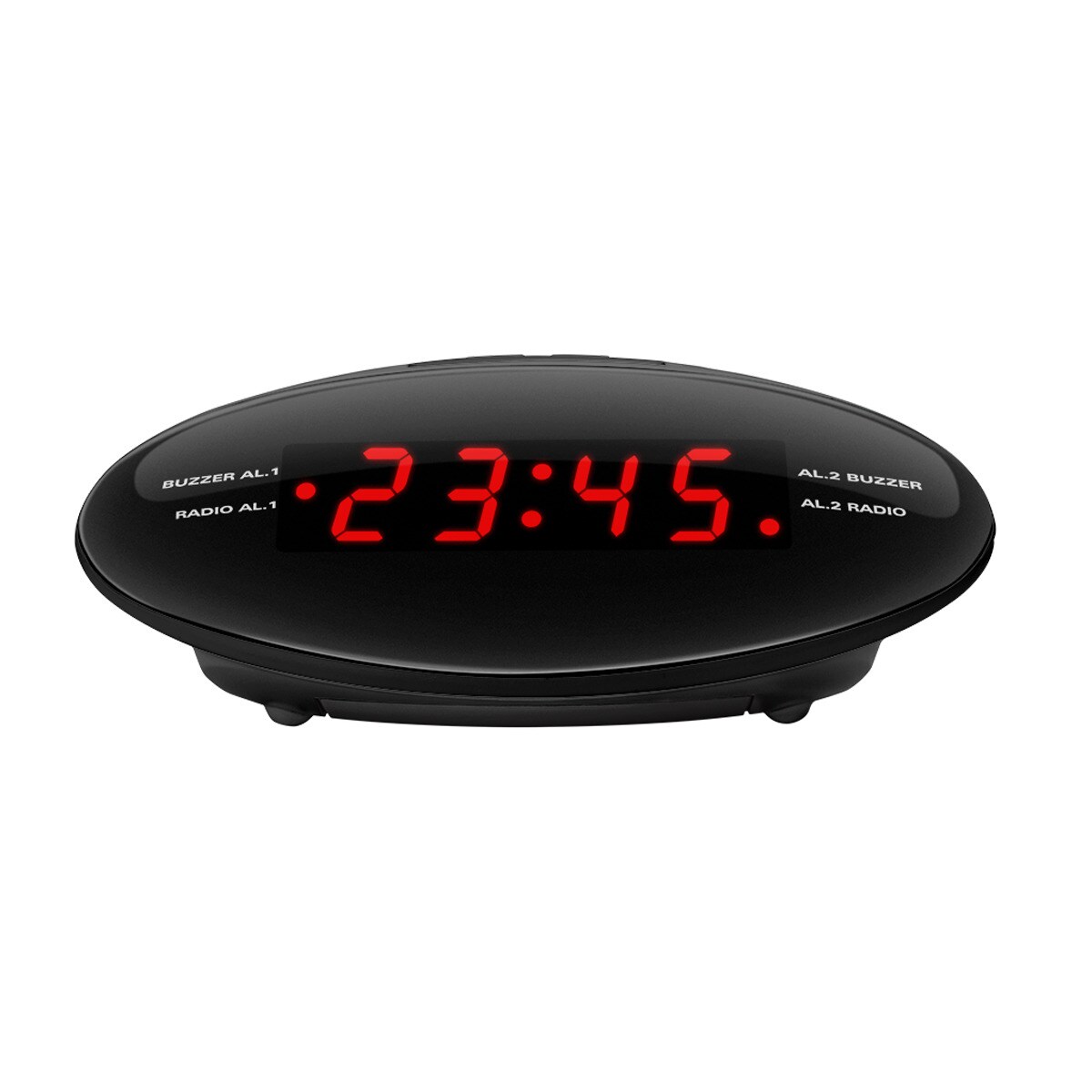 Radio reloj despertador Inves CR390A Negro Negro-1