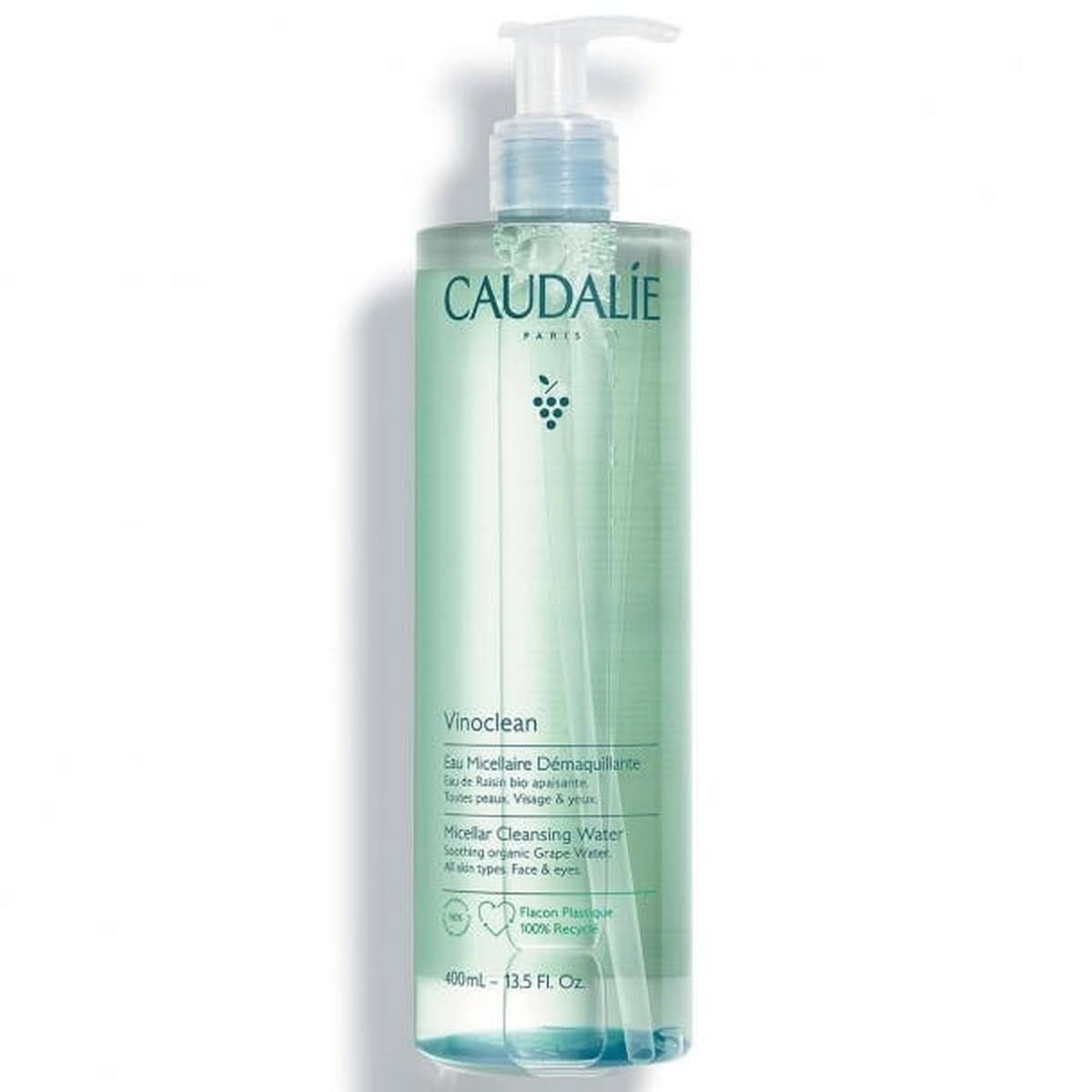Água Micelar Desmaquilhante Vinoclean 400ml Caudalie 1