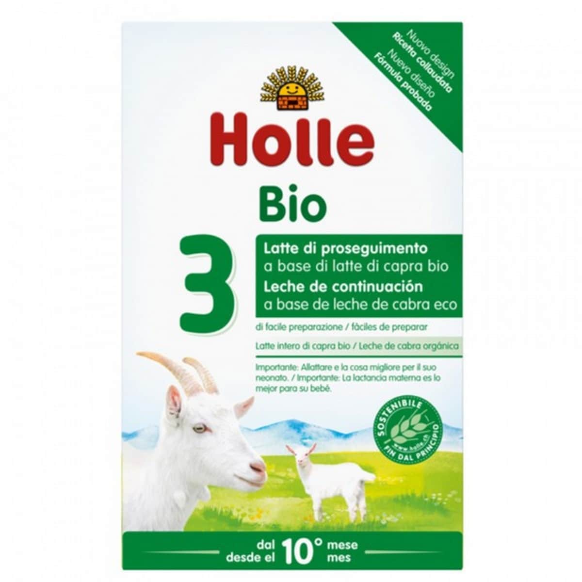 Leite de Cabra Fórmula 3 (a partir de 10 meses) 400g Holle 1