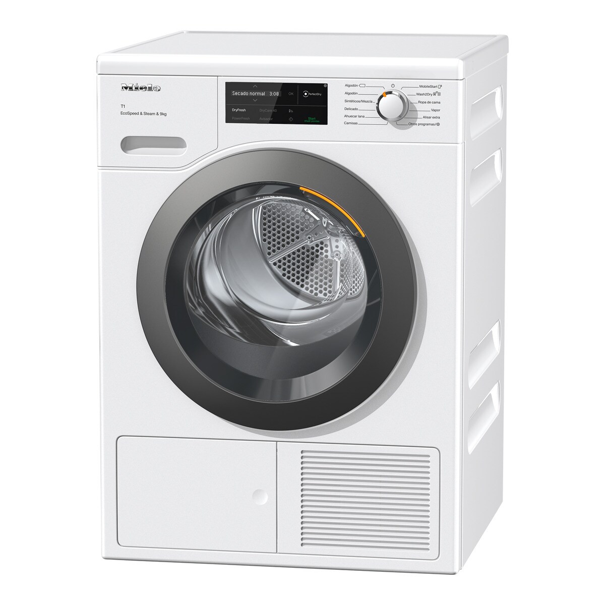 MIELE TCL 780 WP ECOSPEED & STEAM & 9KG