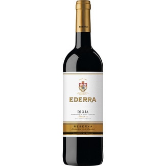 vino tinto reserva DOCa Rioja botella 75 cl - Ederra