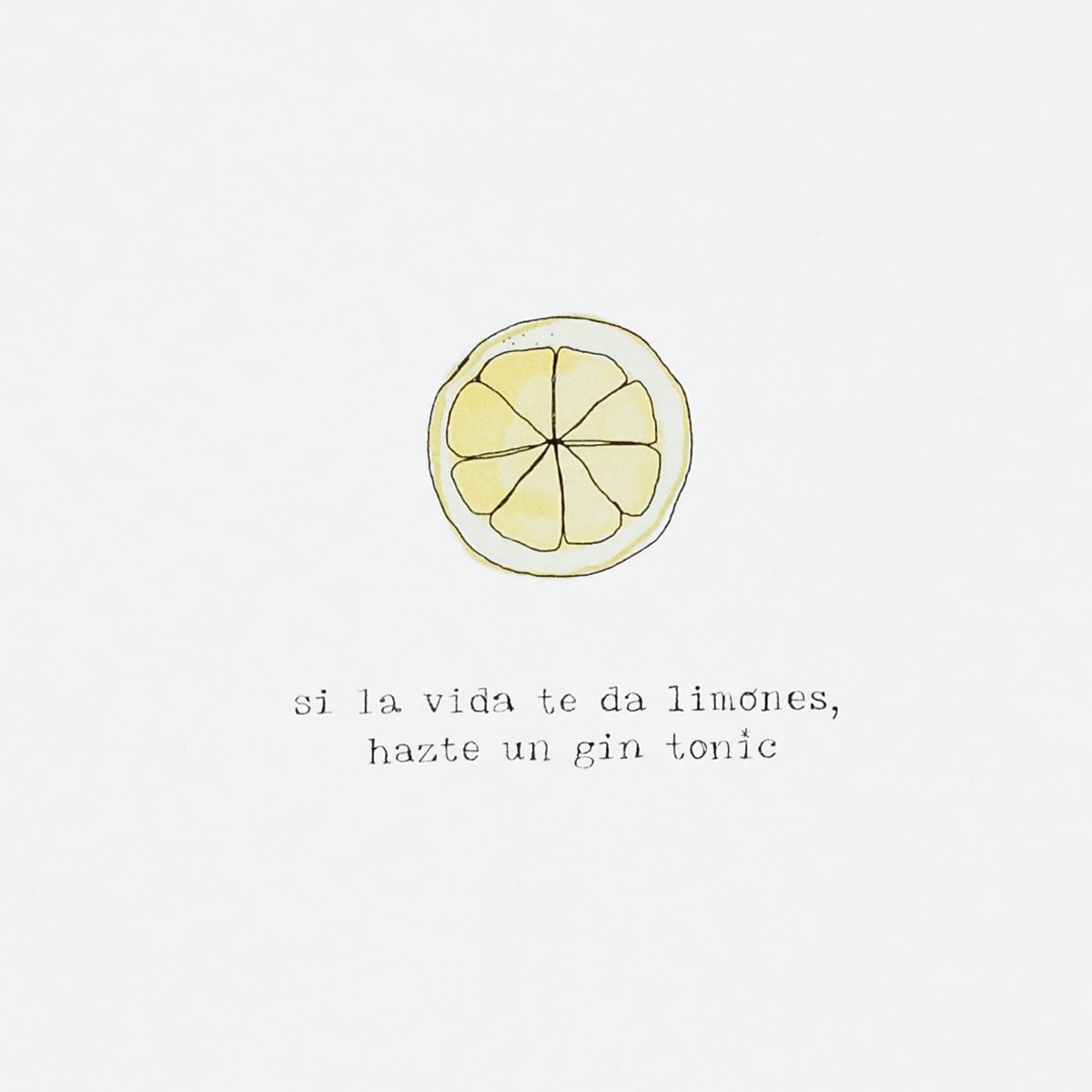 Estampa Gin Tonic 1