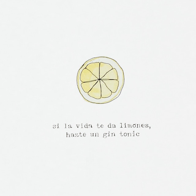 Imagem 0 de Estampa Gin Tonic