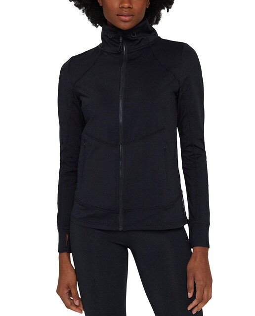 Sudadera deportiva abierta de mujer cuello alto · Esprit Collection · El  Corte Inglés