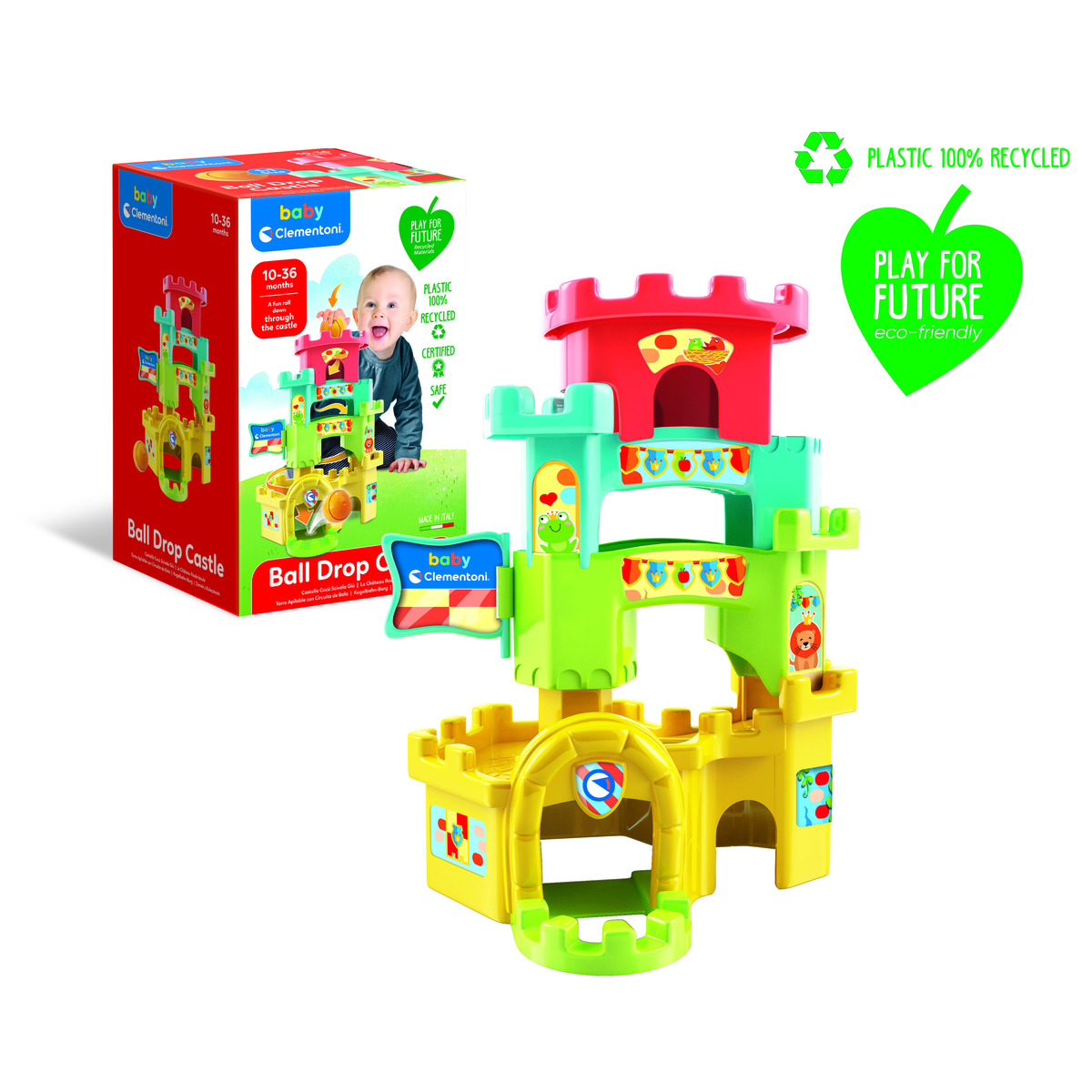 Baby Castelo Divertido Clementoni 3