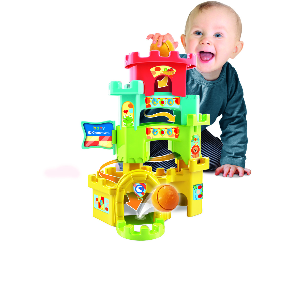 Baby Castelo Divertido Clementoni 4