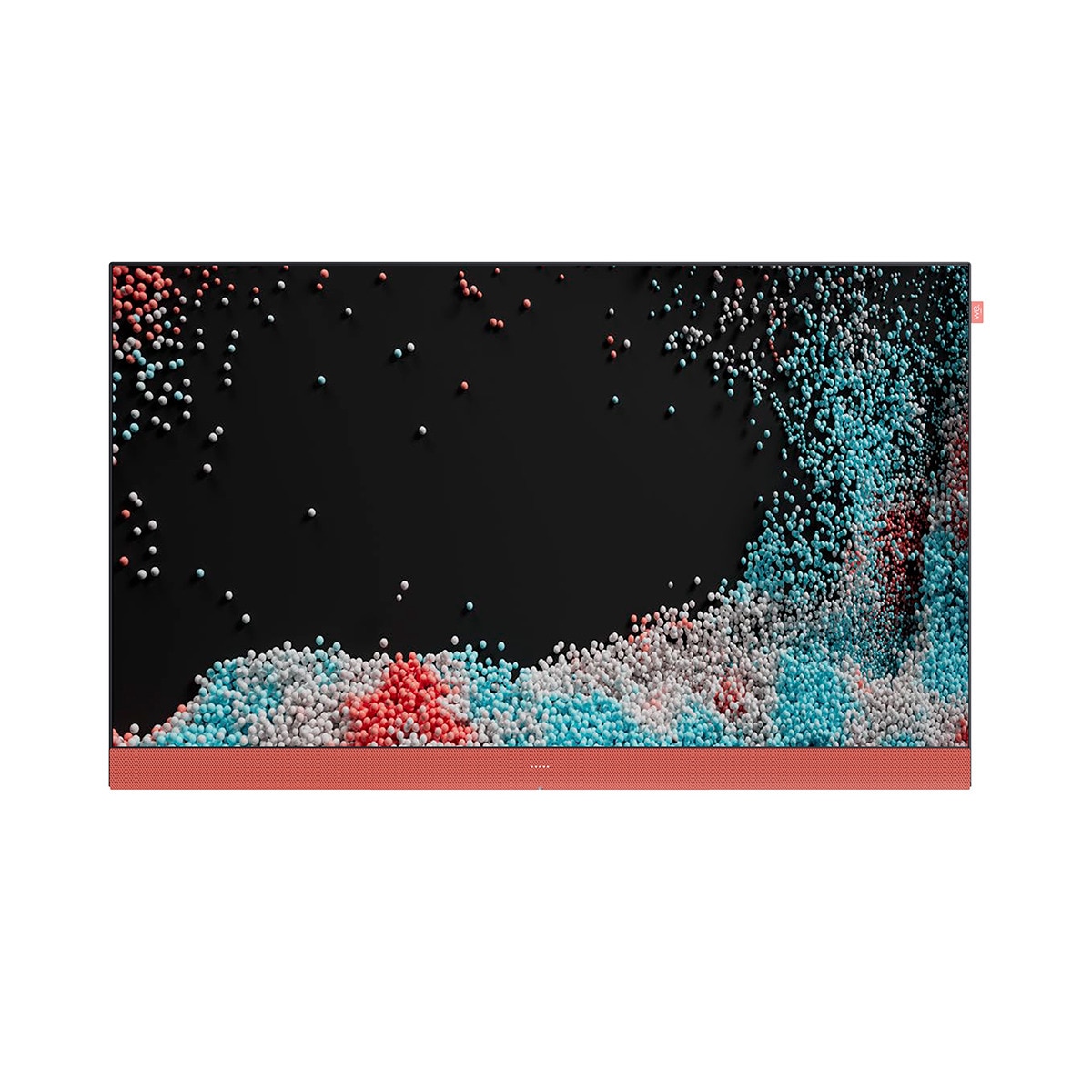 TV We. By Loewe LED We. SEE 43"- UHD 4K, HDR, Wi-Fi, Smart TV - Vermelho Coral Vermelho Coral-2