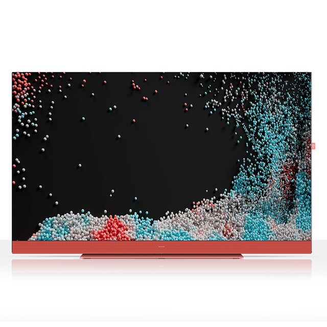 Imagem 0 de TV We. SEE by Loewe LED 50" (127 cm) UHD 4K, HDR, Wi-Fi e Smart TV - Vermelho Coral