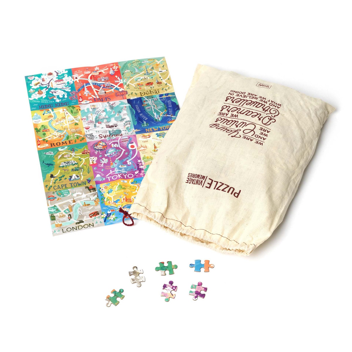 Puzzle 1000 Piezas Legami World Cities 4