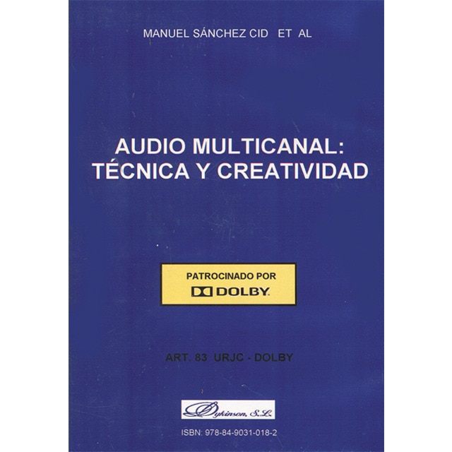 Audio multicanal. Técnica y creatividad 1