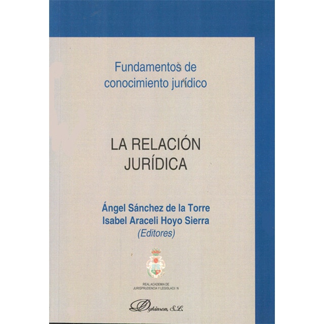 La relación jurídica(Tapa blanda) 1