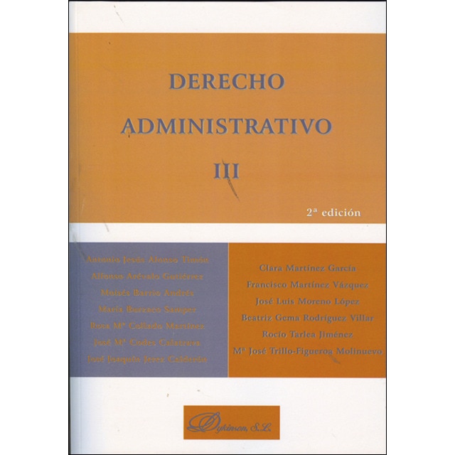 Derecho administrativo III (Capa mole) 1