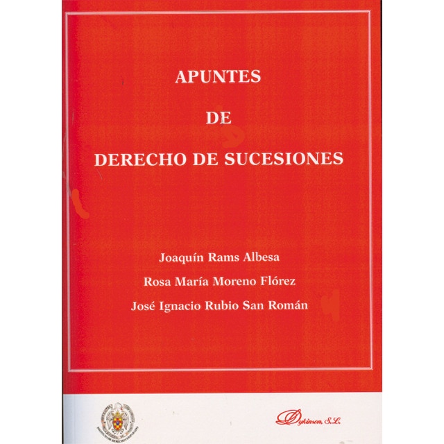 Apuntes de derecho de sucesiones(Tapa blanda) 1