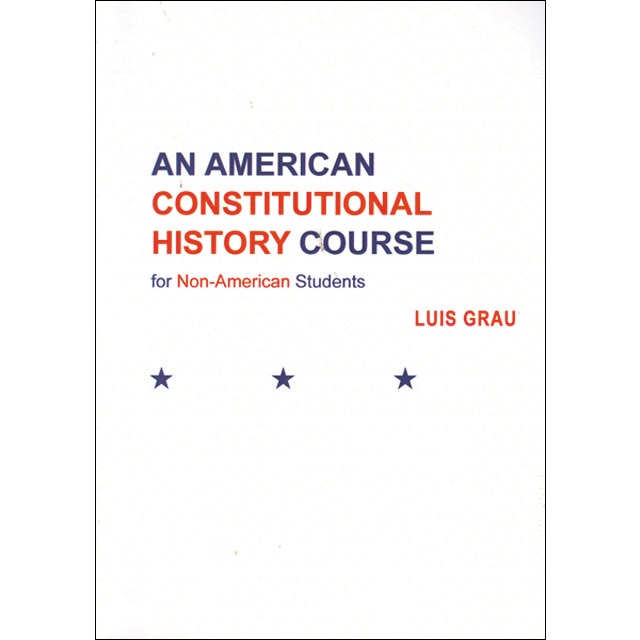 An American Constitutional History Course for Non-American Students (Capa mole) 1