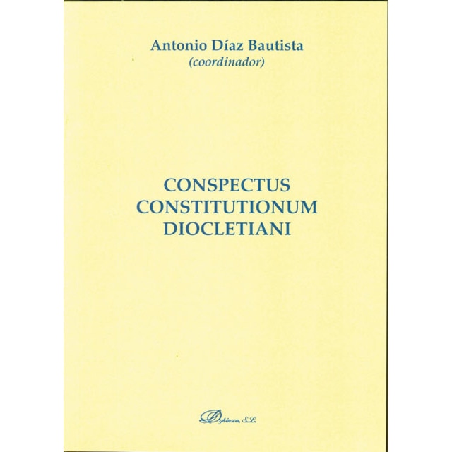 Conspectus constitutionum diocletiani(Tapa blanda) 1