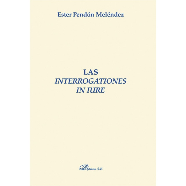 Las interrogationes in iure(Tapa blanda) 1