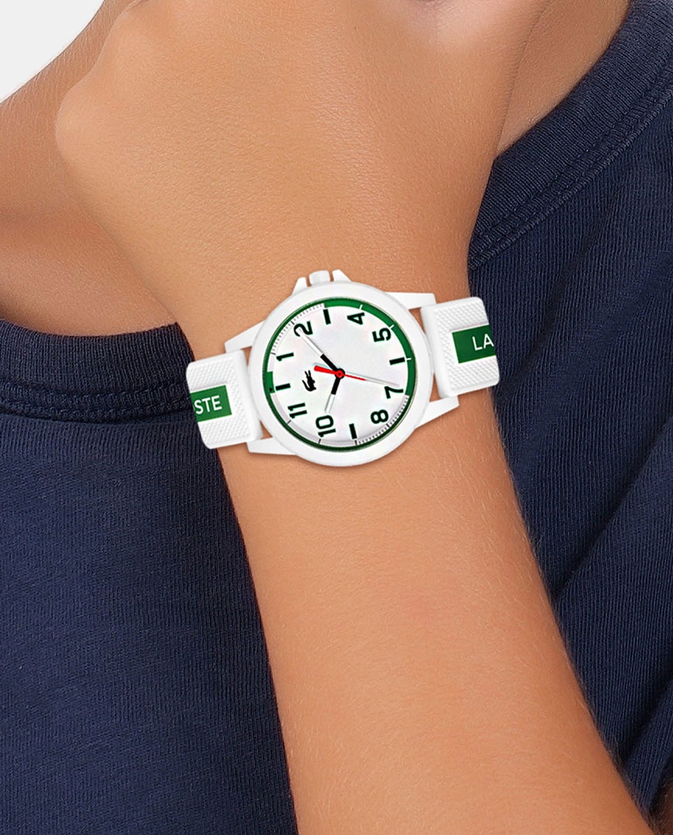 Relógio em Silicone Branco-2