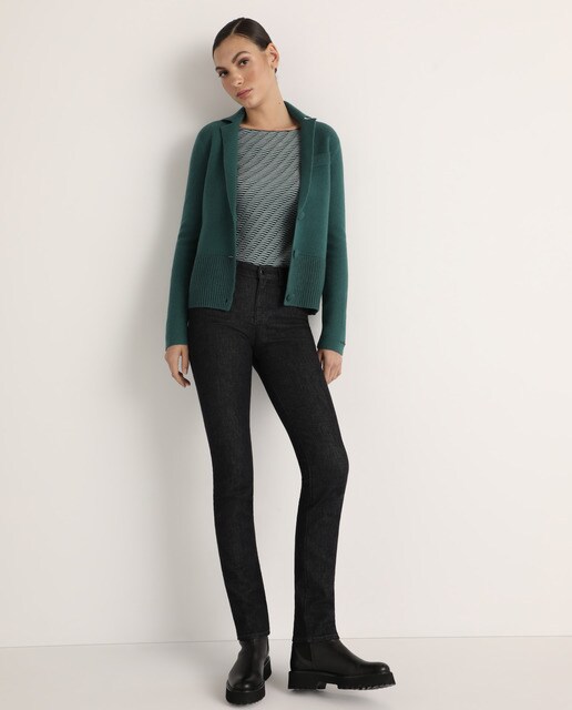 Chaqueta de mujer de punto de lana · Emporio Armani · El Corte Inglés