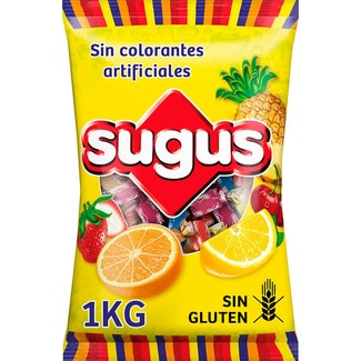 caramelos blandos surtidos sin gluten bolsa 1 kg - Sugus