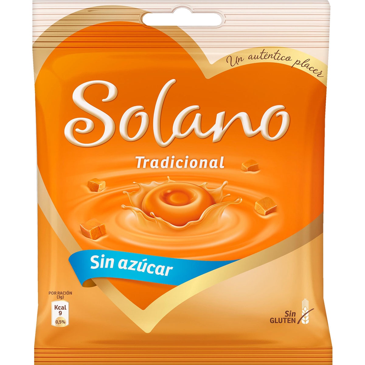 Tradicional caramelos sin azúcar y sin gluten bolsa 99 g