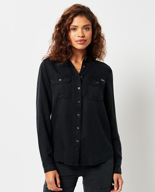 Camisa de mujer militar de manga larga · Superdry · El Corte Inglés