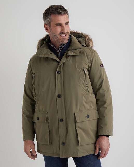 Parka de hombre capucha verde tallas grandes · Paul \u0026 Shark · El Corte  Inglés