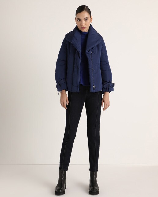 Plumífero de mujer de nylon cruzado · Emporio Armani · El Corte Inglés