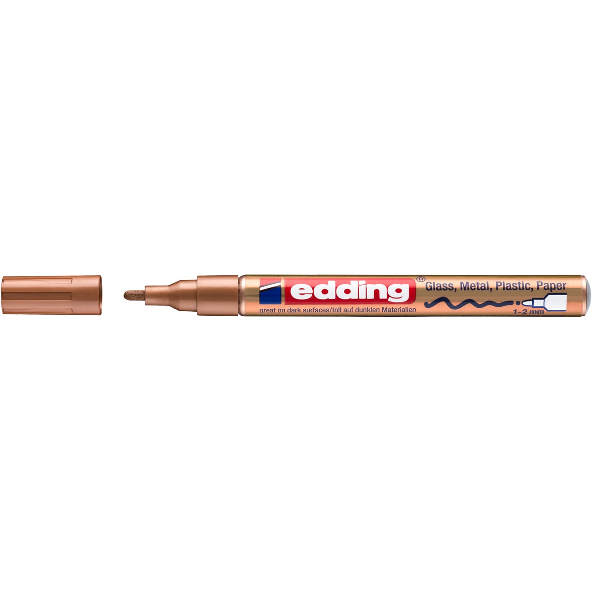 Marcador 751 Edding Cobre Cobre-2