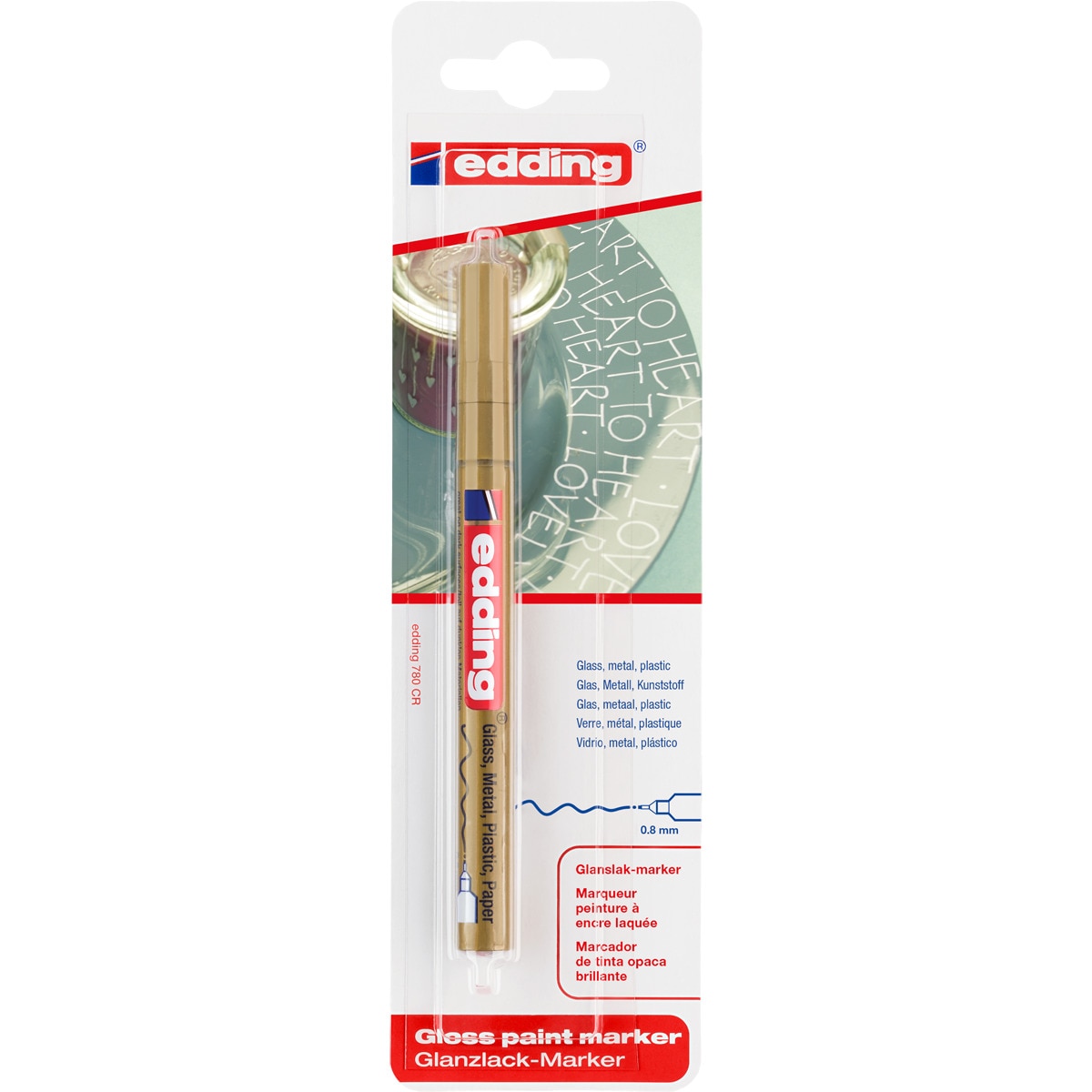 Marcador 780 Edding Oro Oro-1