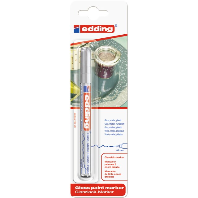 Imagen 0 de Marcador 780 Edding Plata