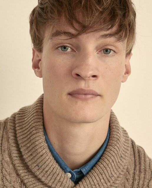Jersey de hombre marrón con cuello smoking · Studio Classics · El Corte  Inglés