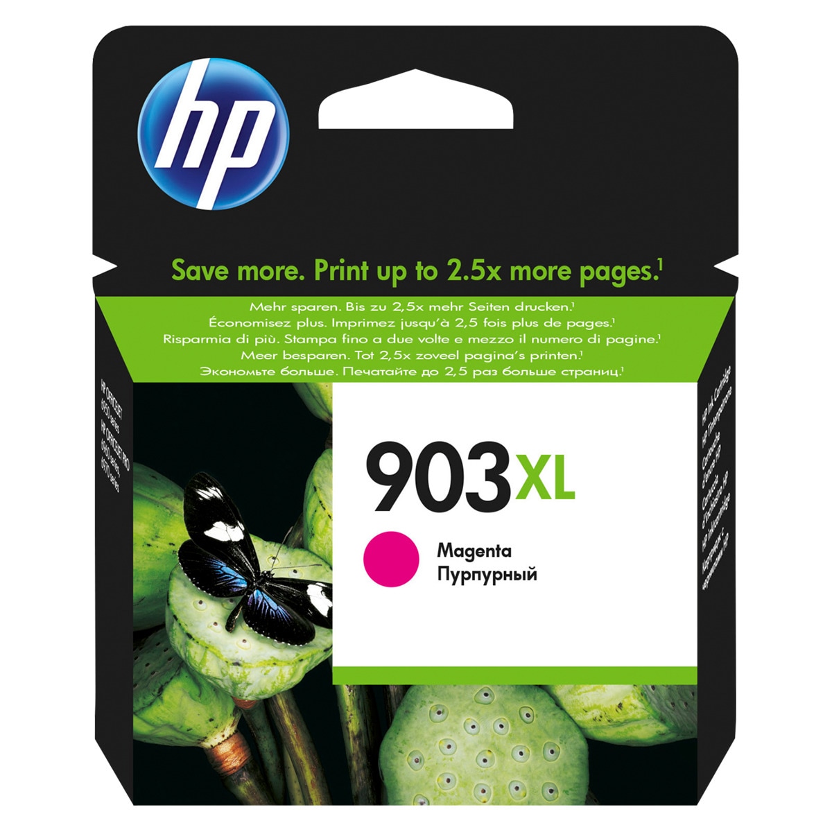 Cartucho de tinta original HP 903 XL magenta (T6M07AE) 1