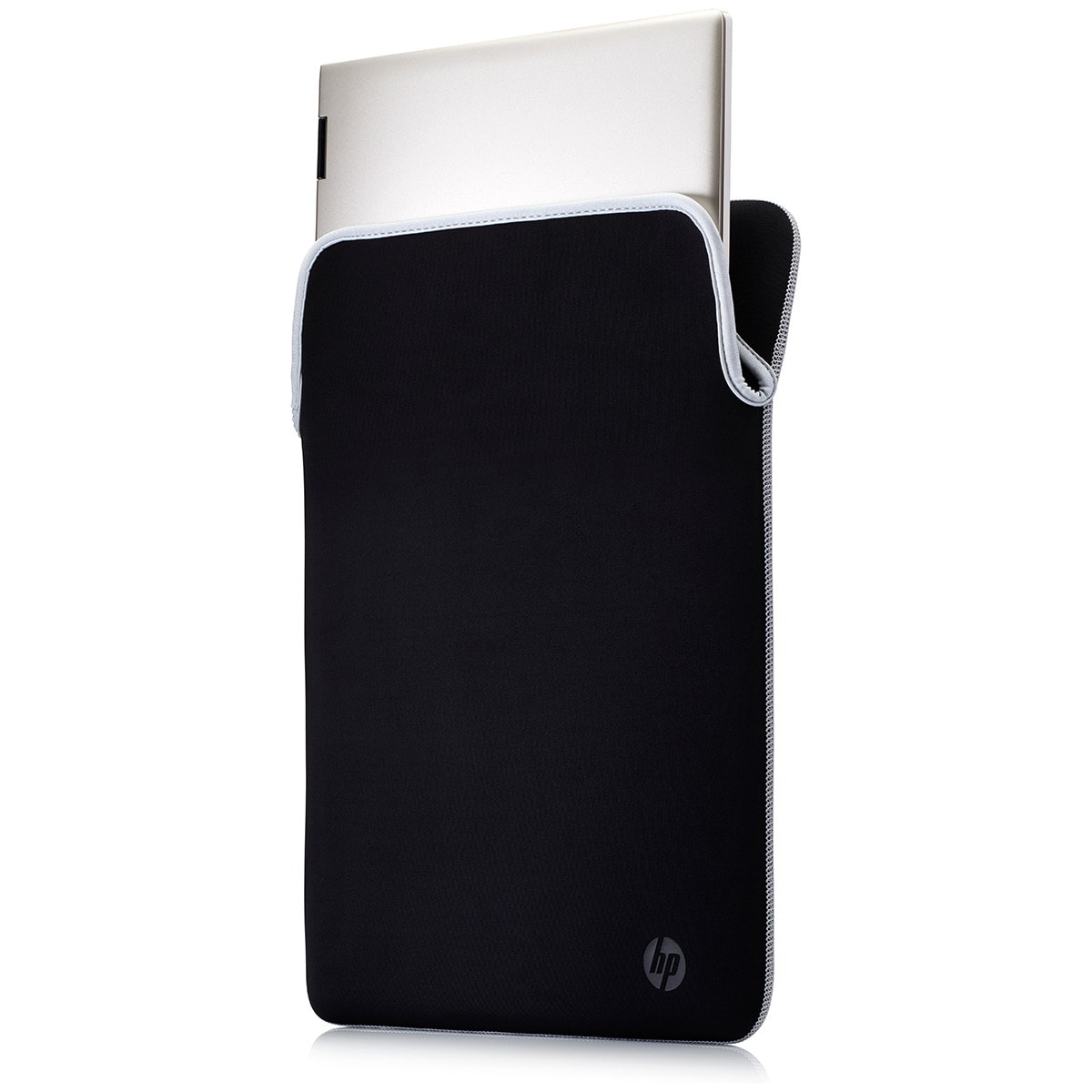 Funda protectora reversible HP para portátiles hasta 14,1" negro/plata Negro / Plata-4