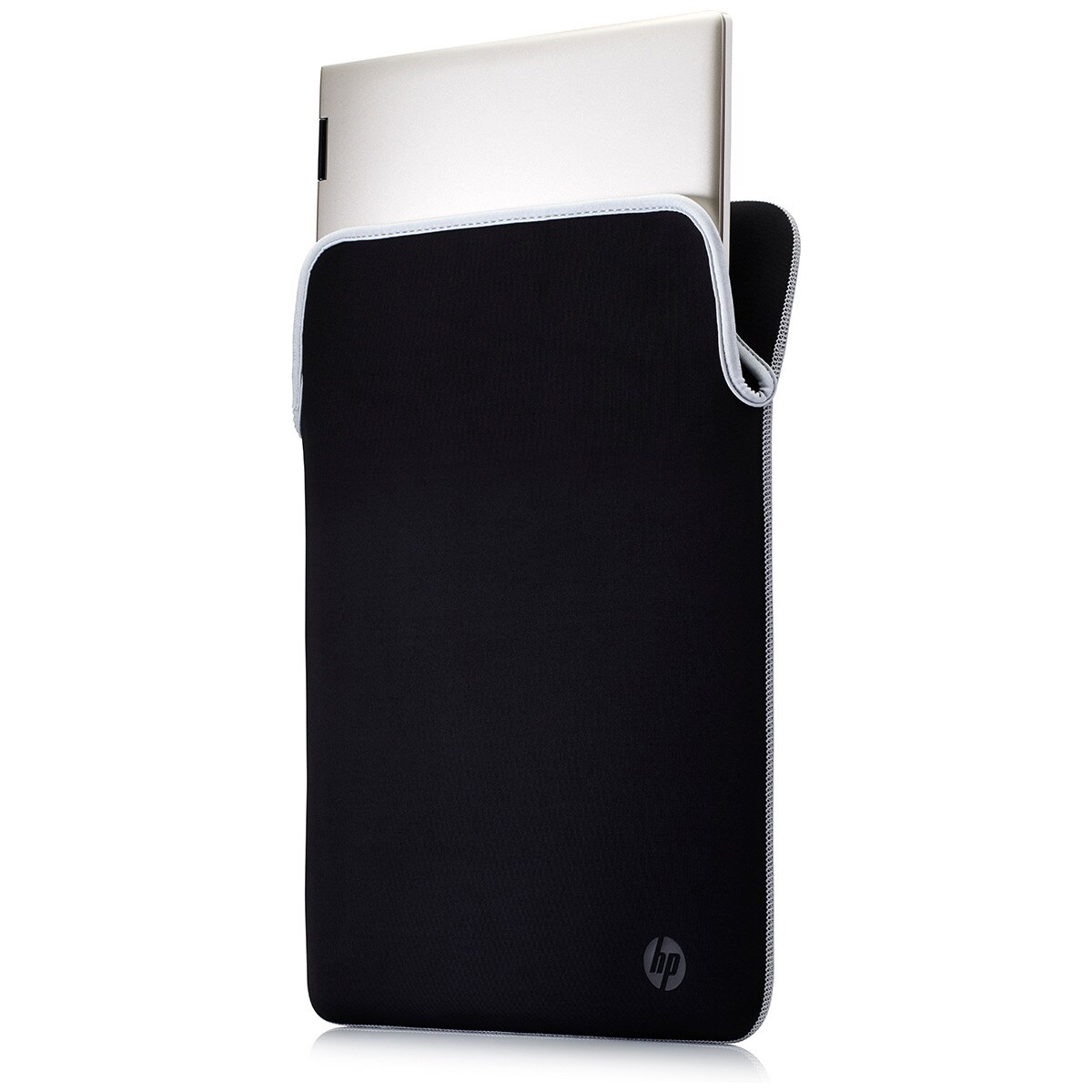 Funda protectora reversible HP para portátiles hasta 15,6" negro/plata Negro / Plata-4