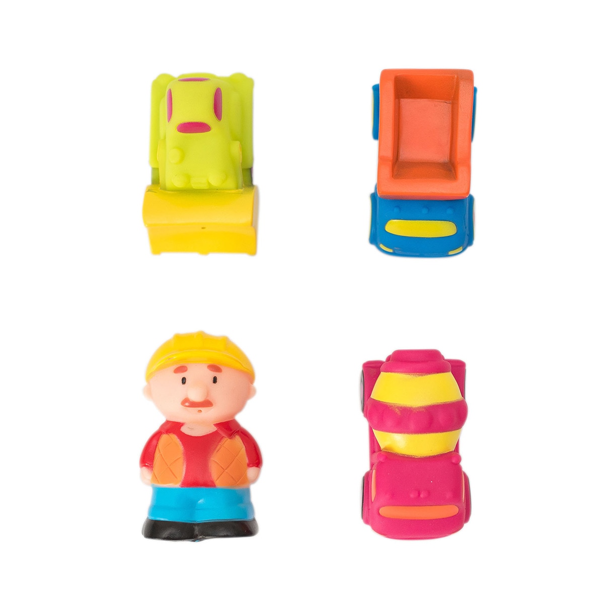 Juguetes de baño Olmitos Vehículos (4 piezas) multicolor Multicolor-3