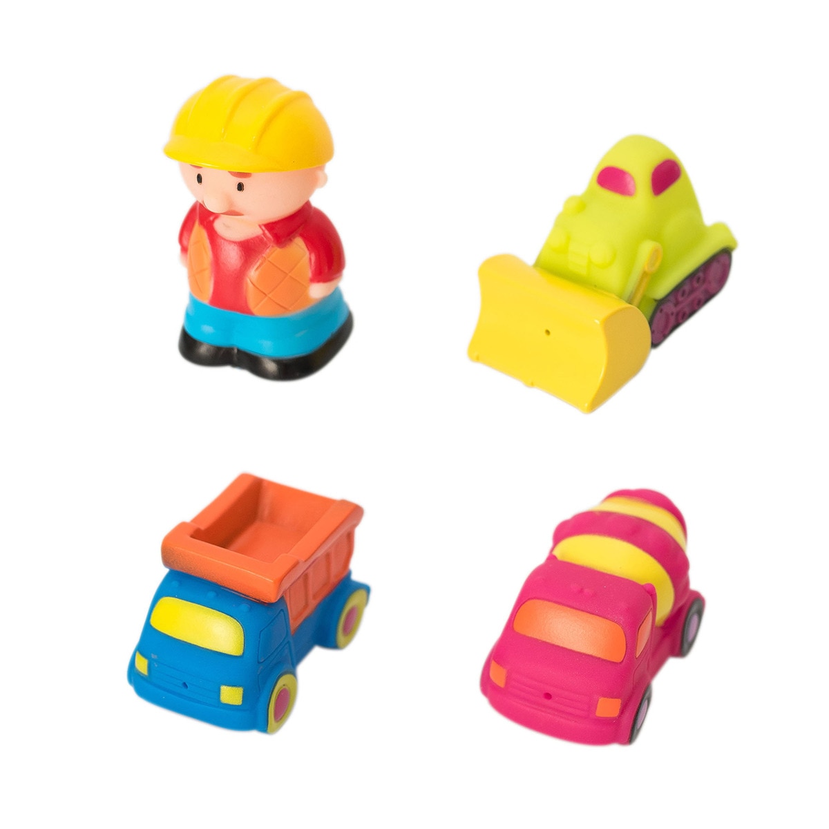 Juguetes de baño Olmitos Vehículos (4 piezas) multicolor Multicolor-2